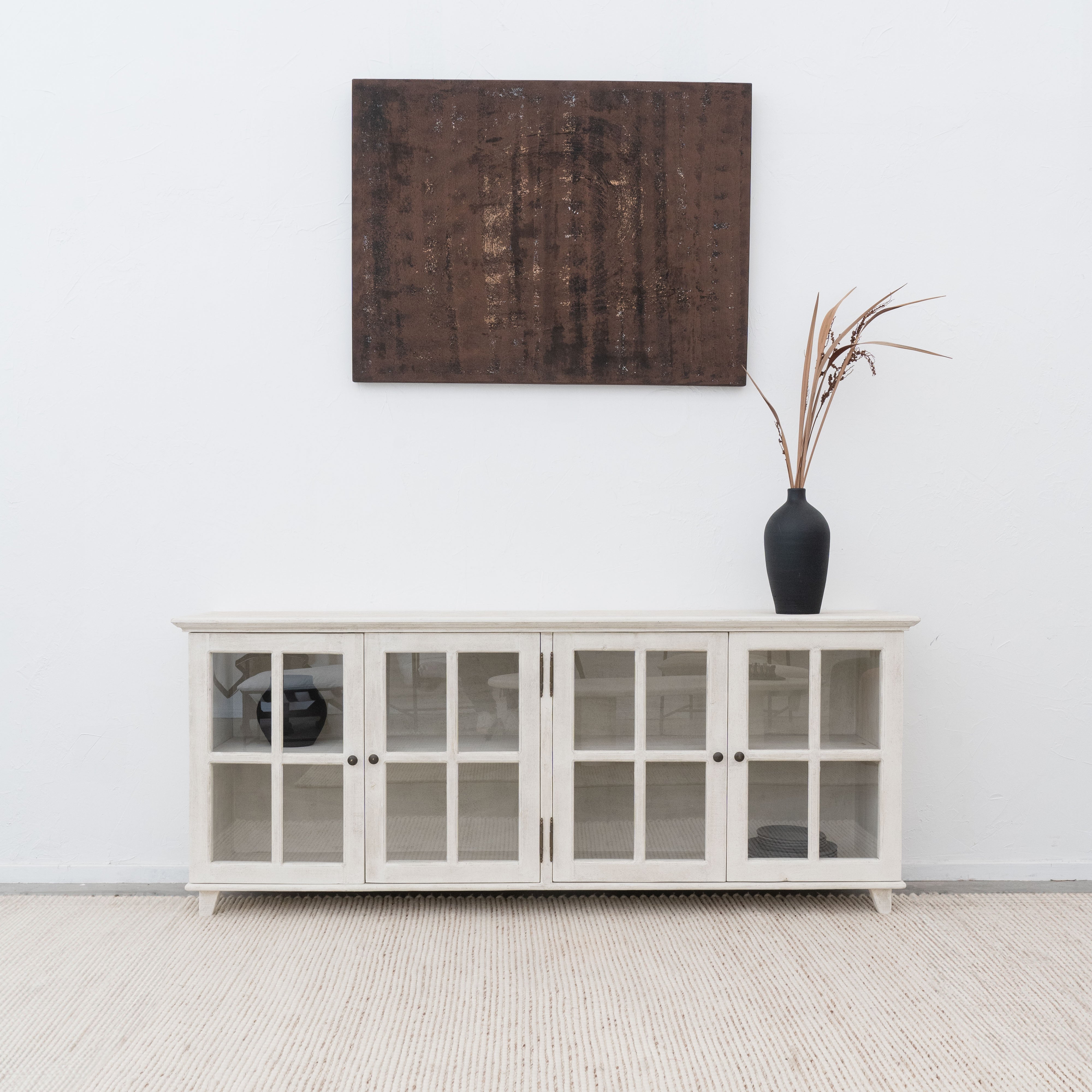 Clarissa Sideboard-White - Wood and Steel Furnitures