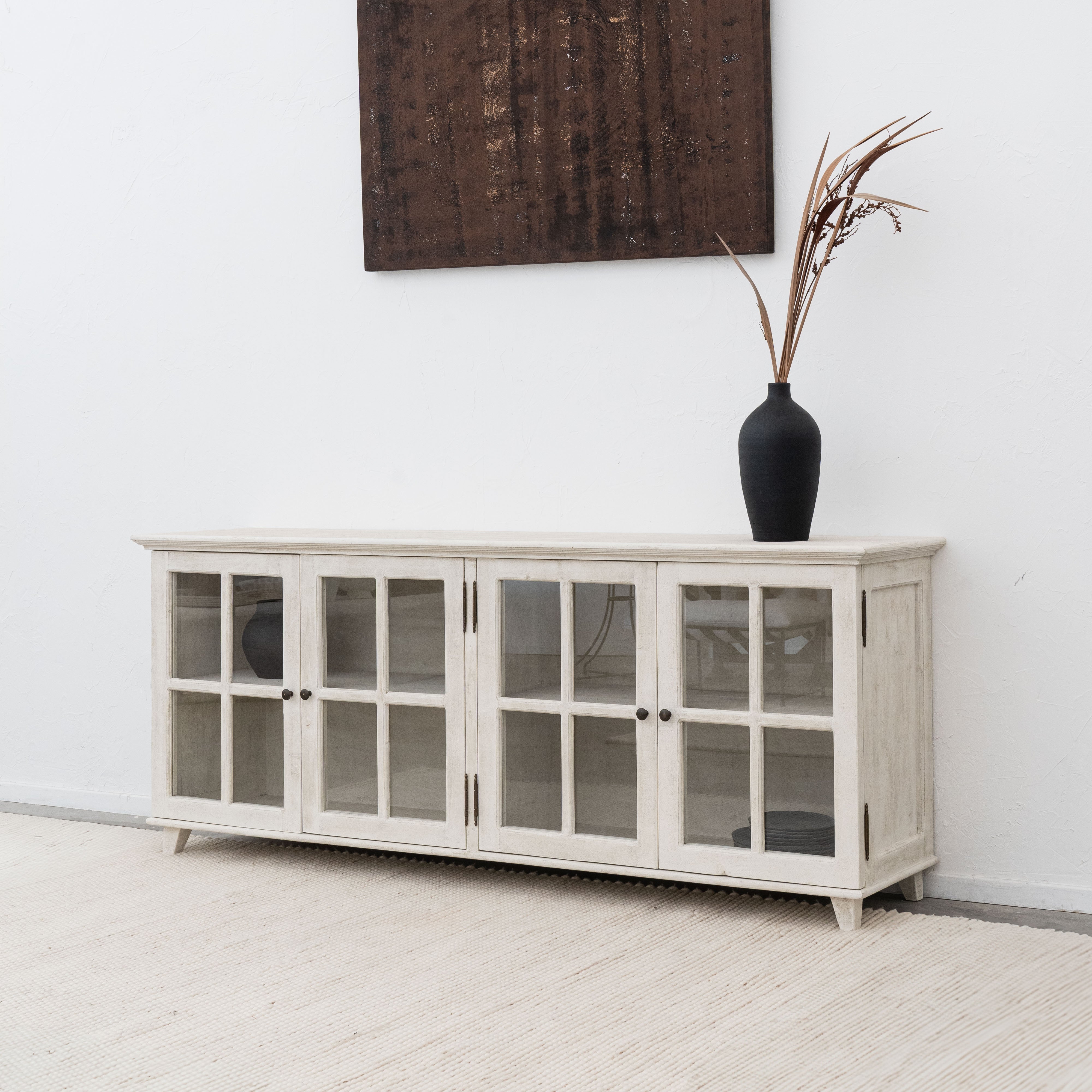 Clarissa Sideboard-White - Wood and Steel Furnitures