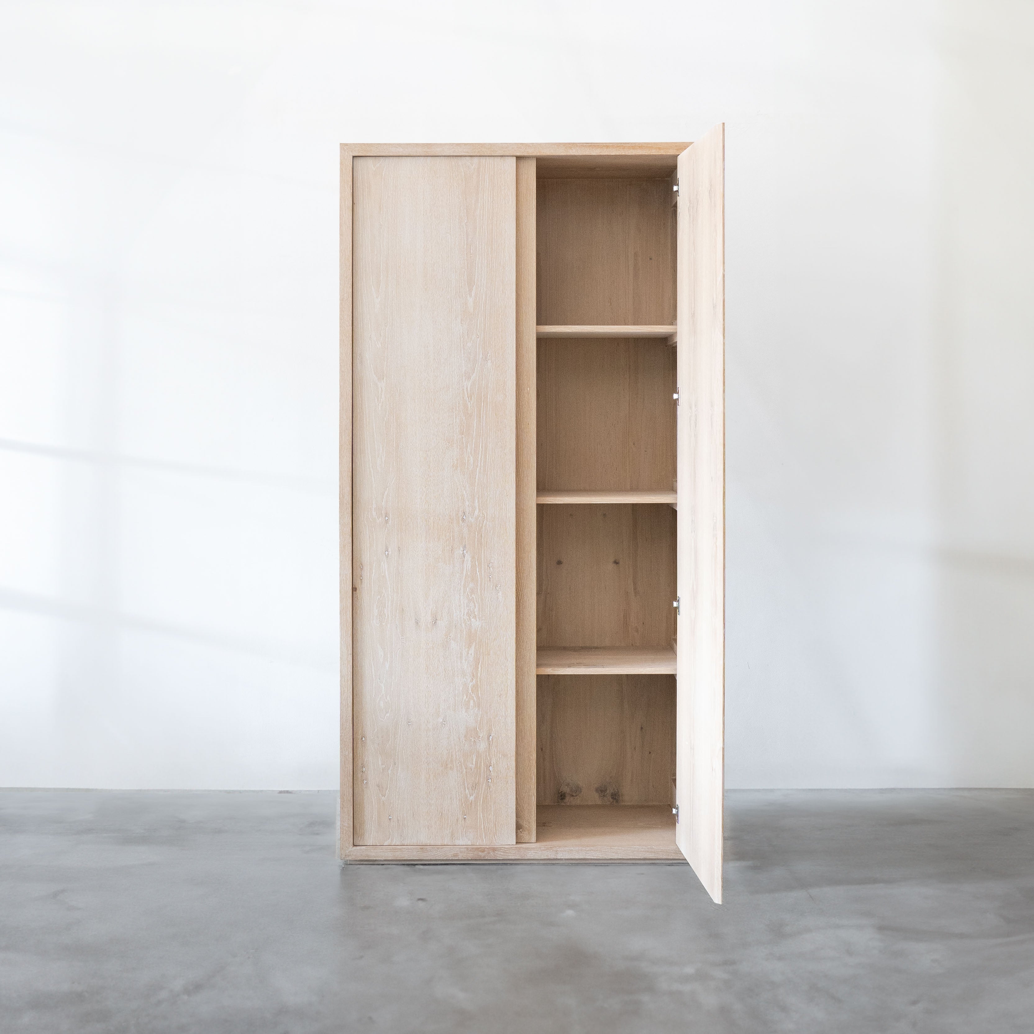 Tavira Wardrobe/Cupboard - Wood and Steel Furnitures