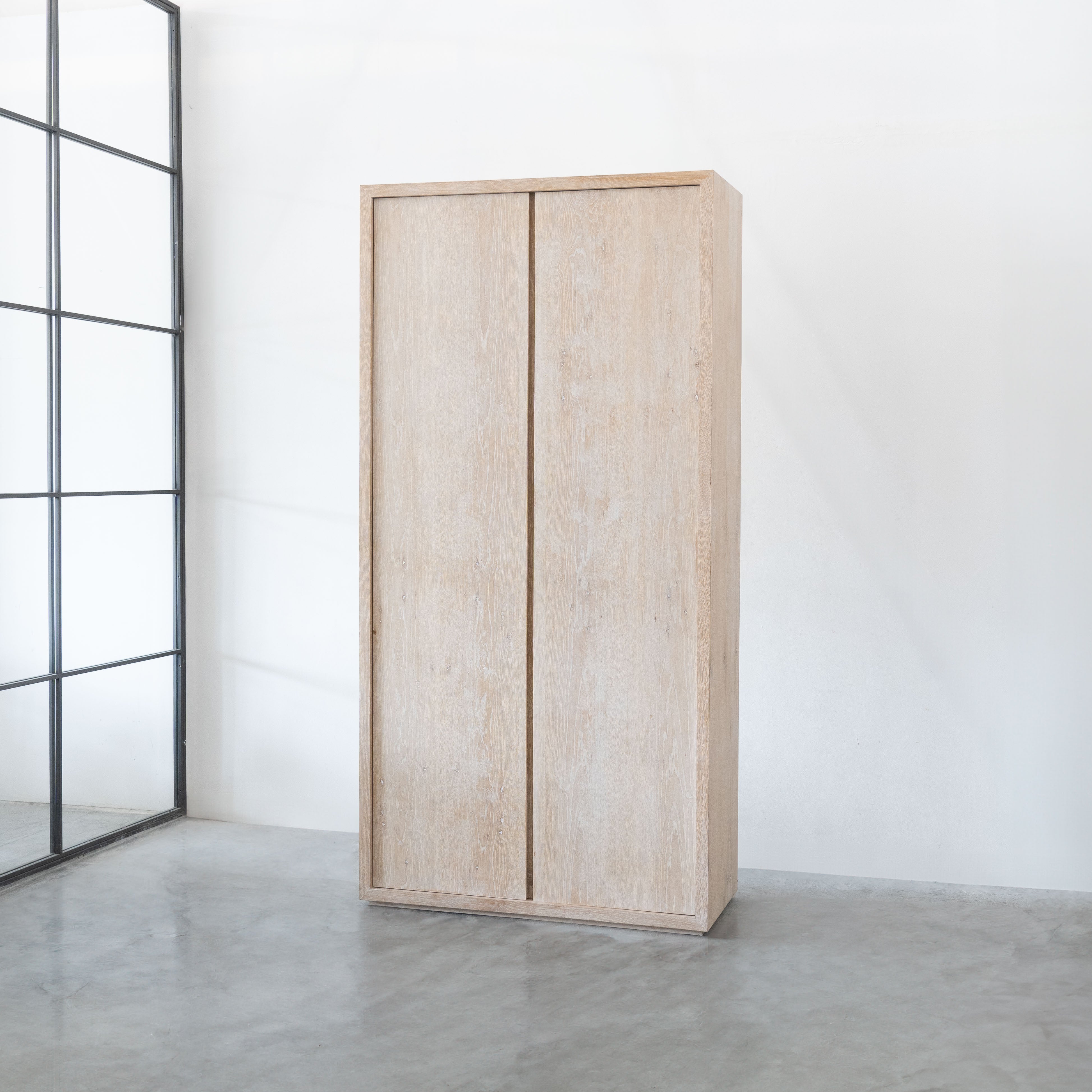 Tavira Wardrobe/Cupboard - Wood and Steel Furnitures