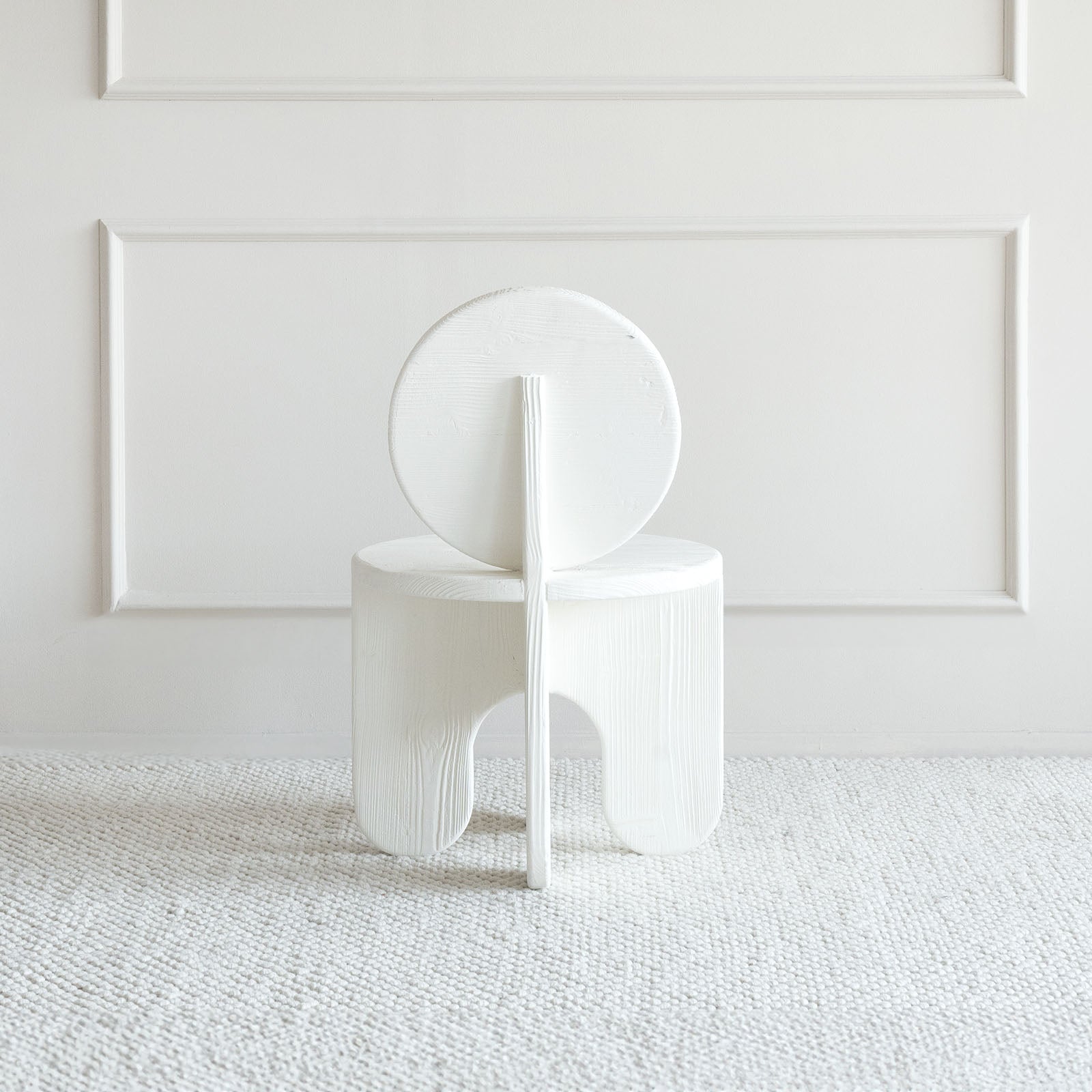 Tokyo Chair-White - Wood and Steel Furnitures