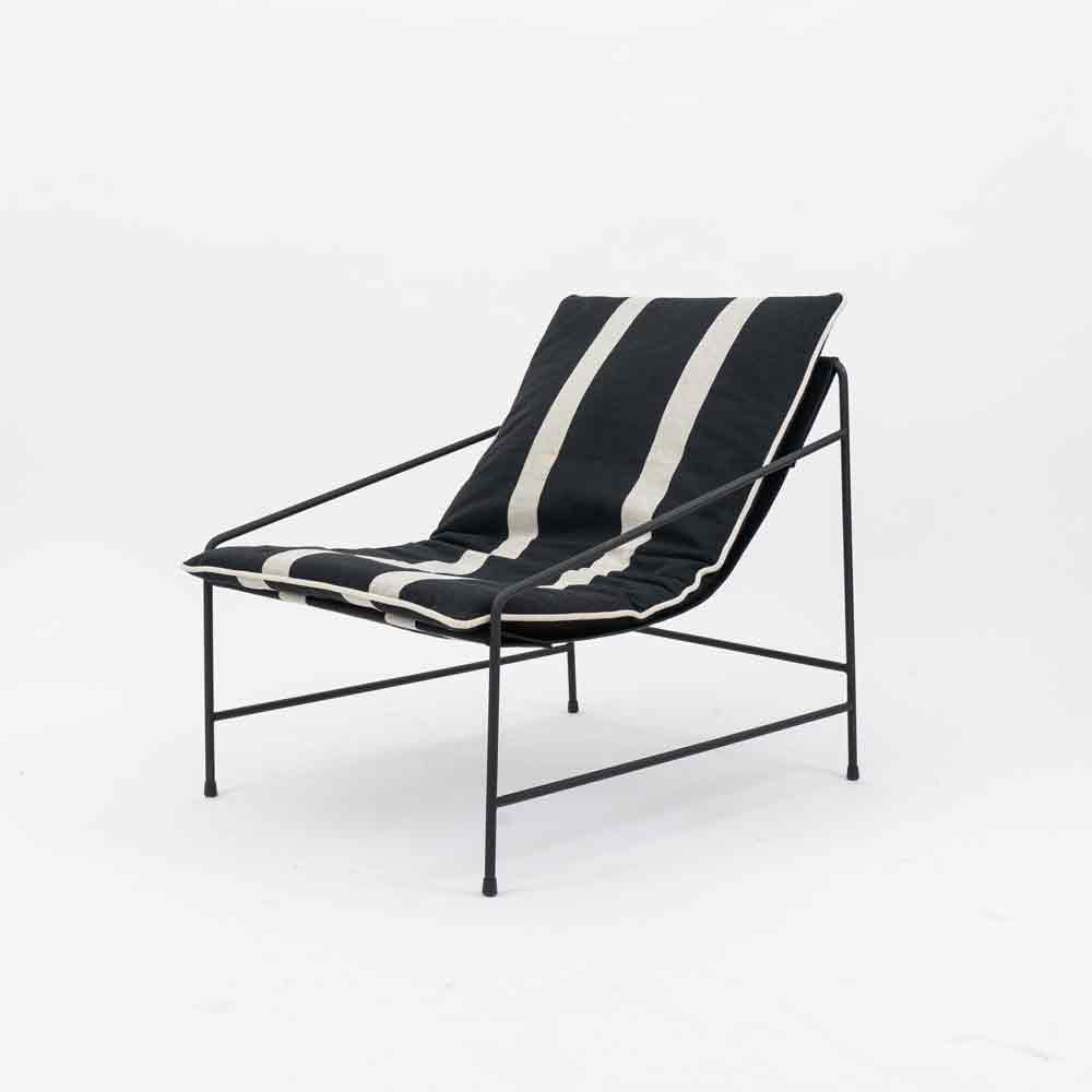 Novato Sun Lounge - Wood and Steel Furnitures