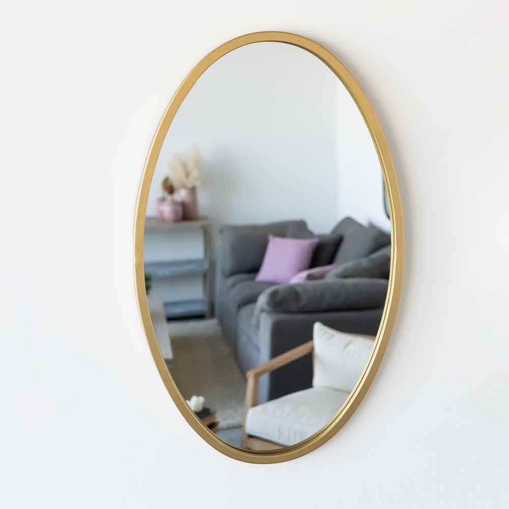 Marie Mirror - Wood and Steel Furnitures