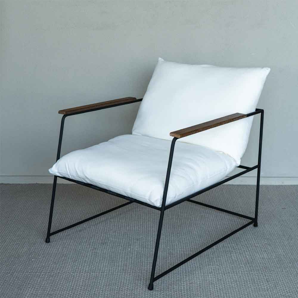 Novato Chair - Wood and Steel Furnitures