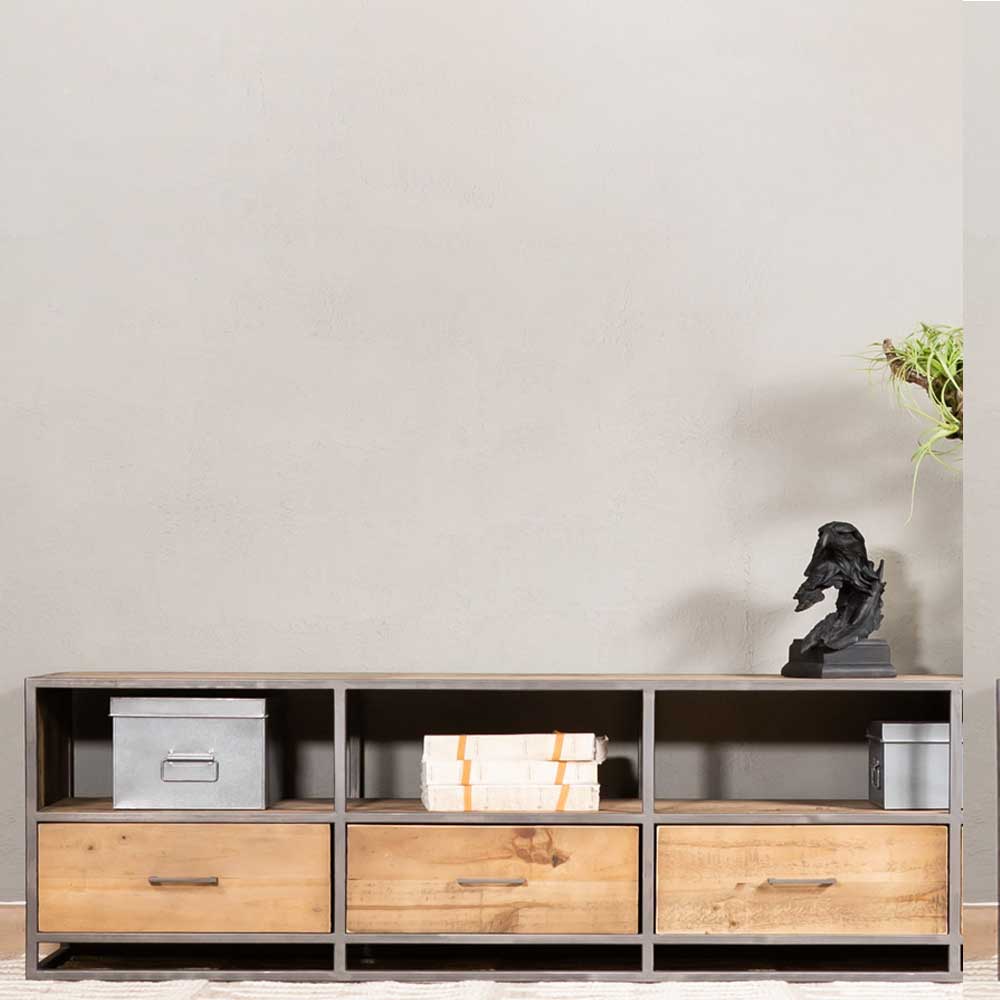 Valen TV unit - Wood and Steel Furnitures