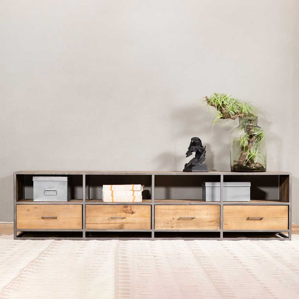 Valen TV unit - Wood and Steel Furnitures